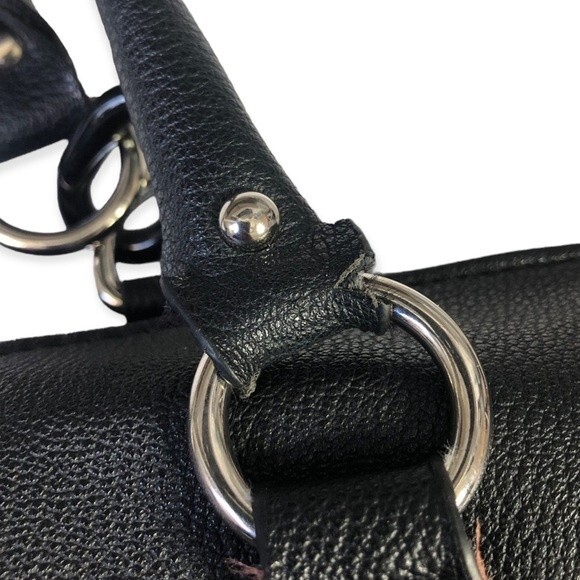 Lulu By Lulu Guinness Faux Pebbled Leather Spacious Handbag - Picture 7 of 9